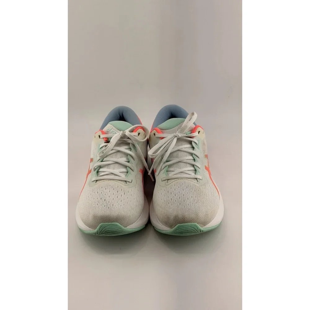 Asics   Gel Pulse 13 White Mint & Orange Women's Running Shoes   1012B035 Size9